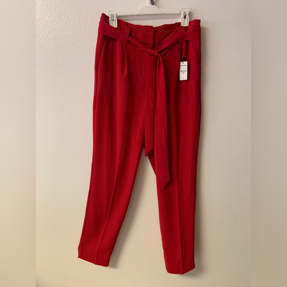 Red Express Dress Trouser